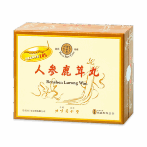 同仁堂 人参鹿茸丸 6丸