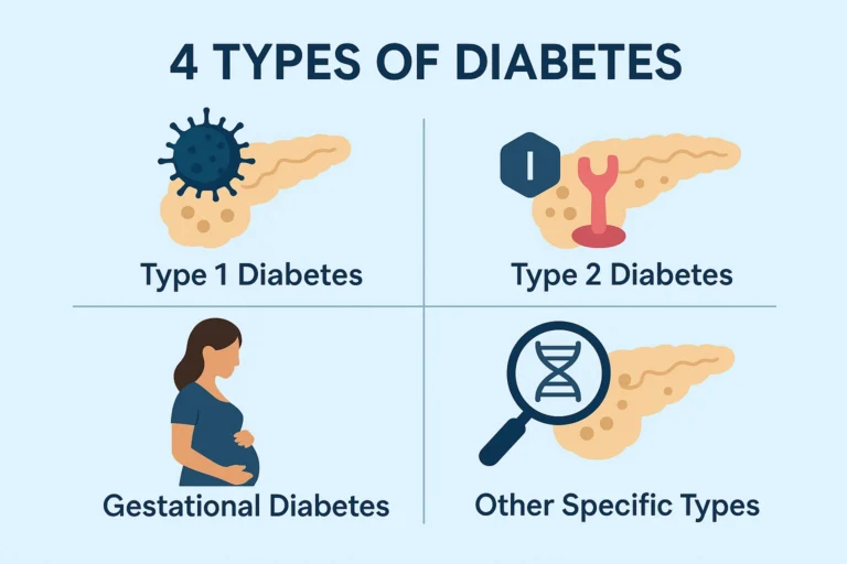 糖尿病的4种常见类型：你了解自己的糖尿病类型吗？