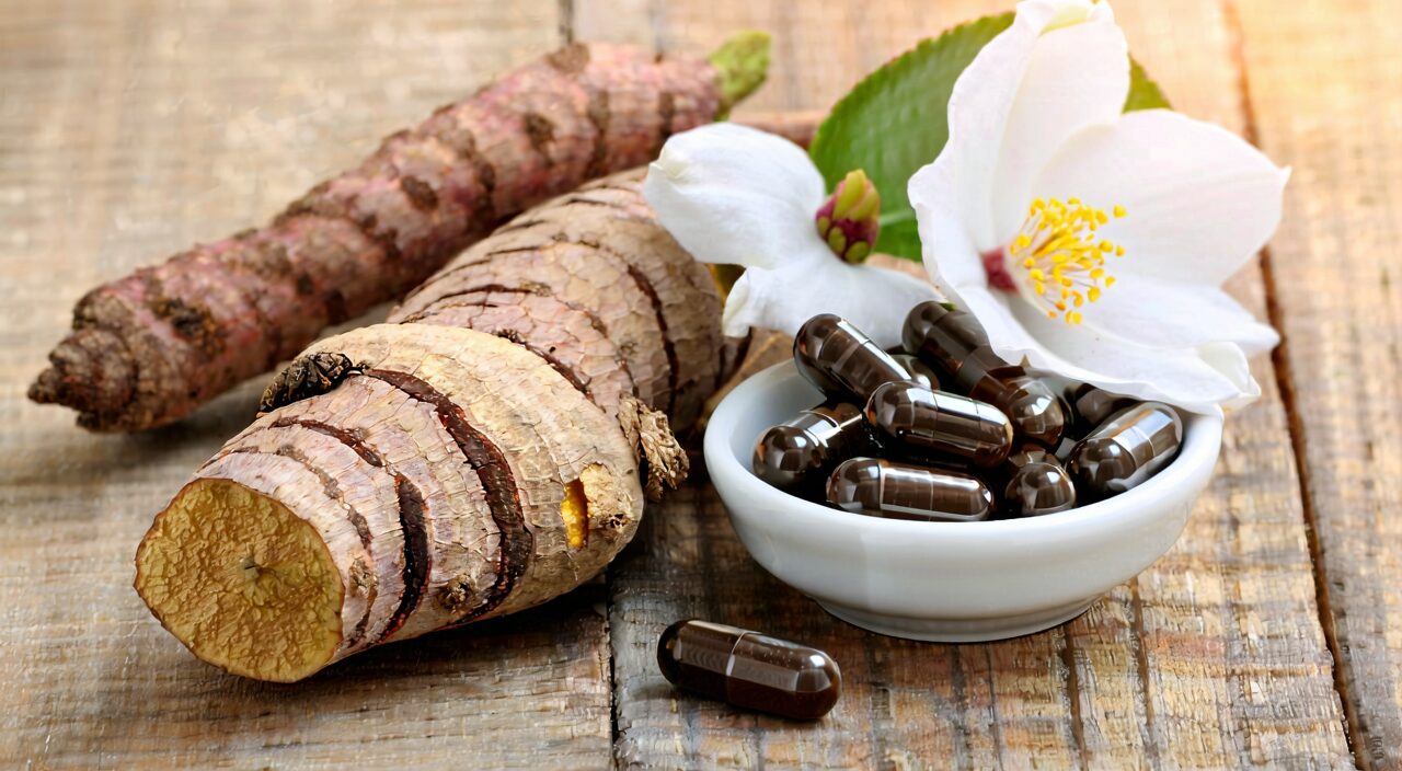 Jiawei Xiaoyao Wan pills and constituent herbs