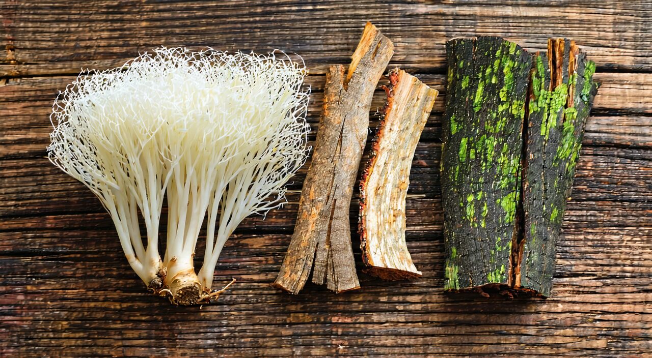 白头翁、黄连、黄柏、秦皮等药材的传统方剂组合摆拍