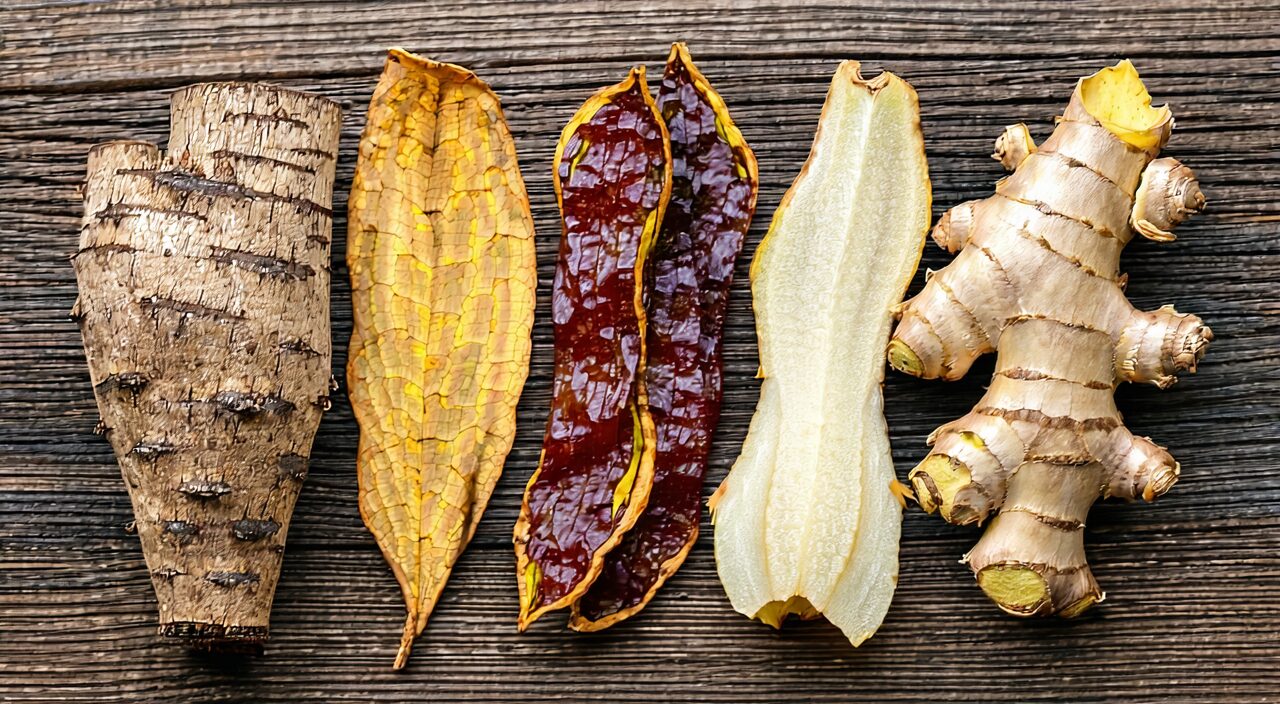 Bupleurum decoction pieces with other herbs like scutellaria, ginger, jujube, white peony, and poria.