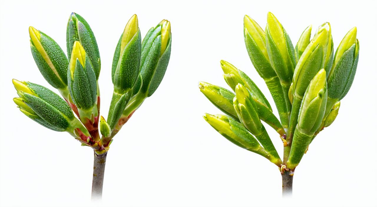 金银花与山银花的对比图