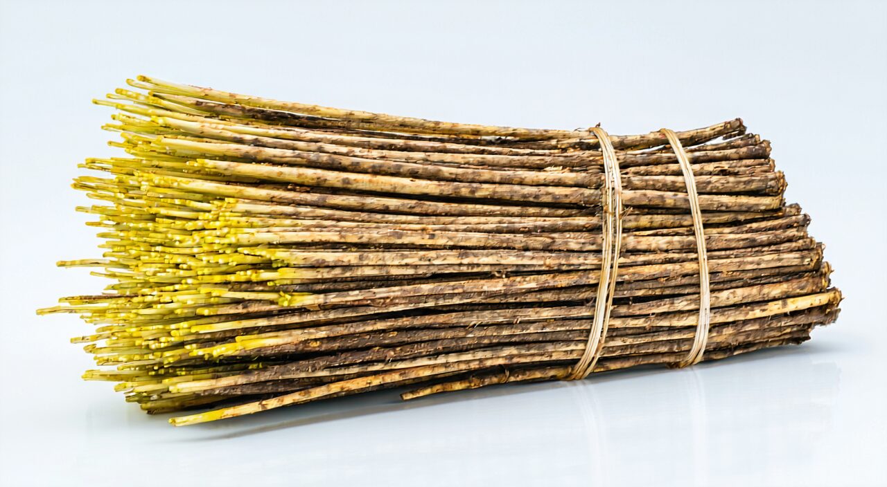 Identification features of gentian root and rhizome