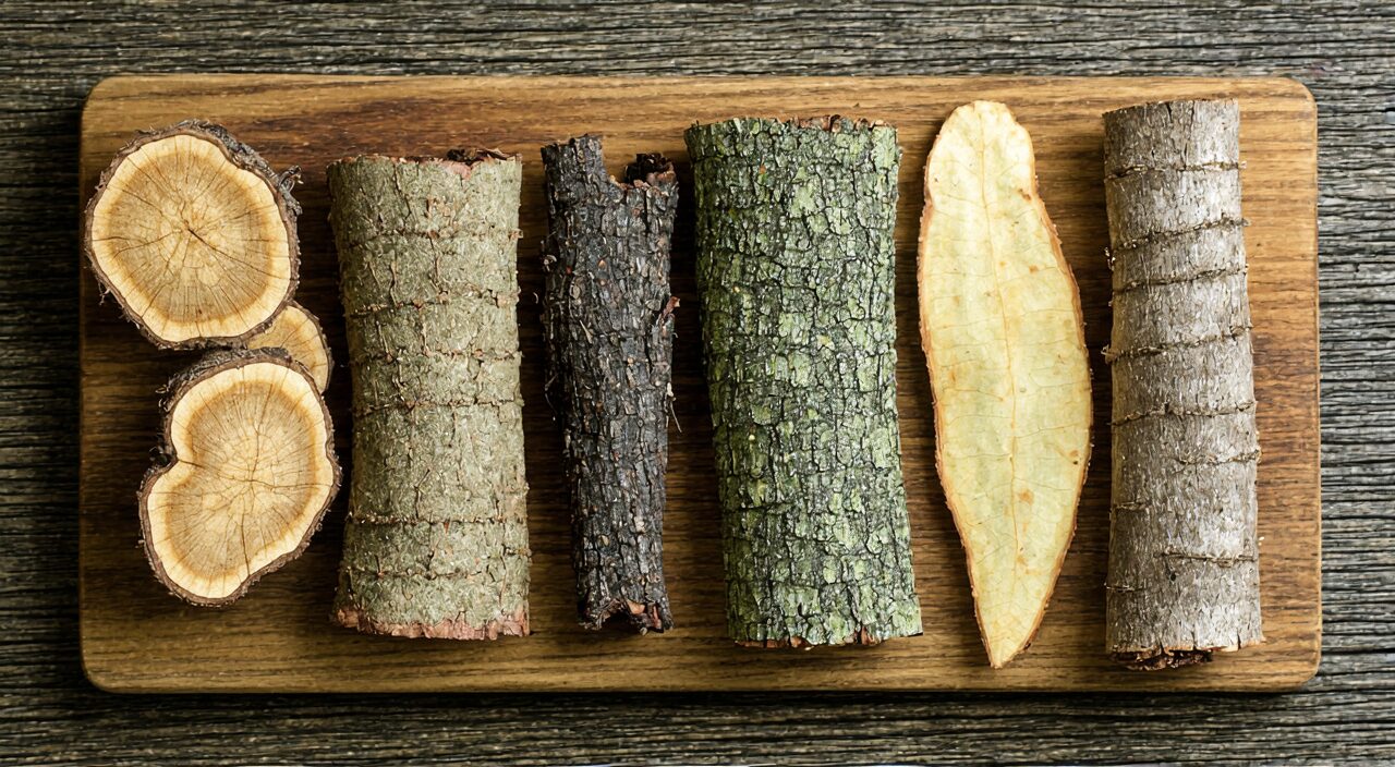 Five herbs in Qing Wei San: Huang Lian, Sheng Di Huang, Mu Dan Pi, Dang Gui, Sheng Ma