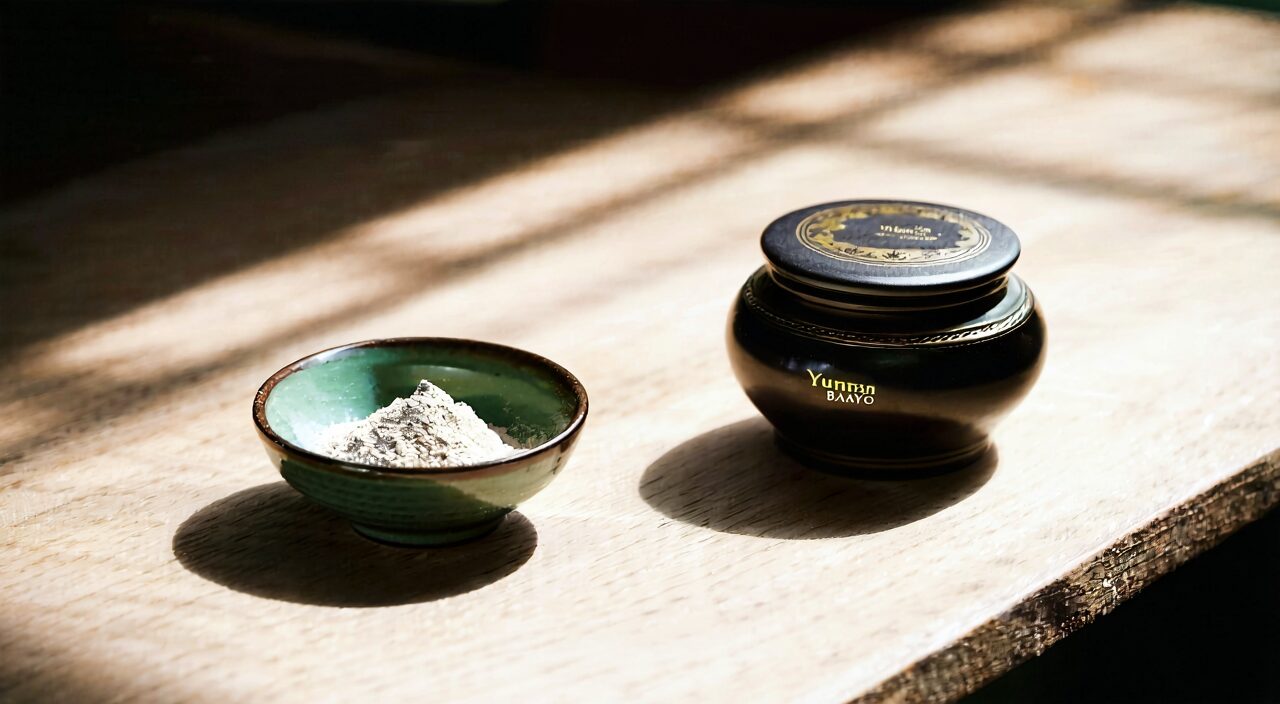 San Qi powder and illustration of Yunnan Baiyao-type formulas