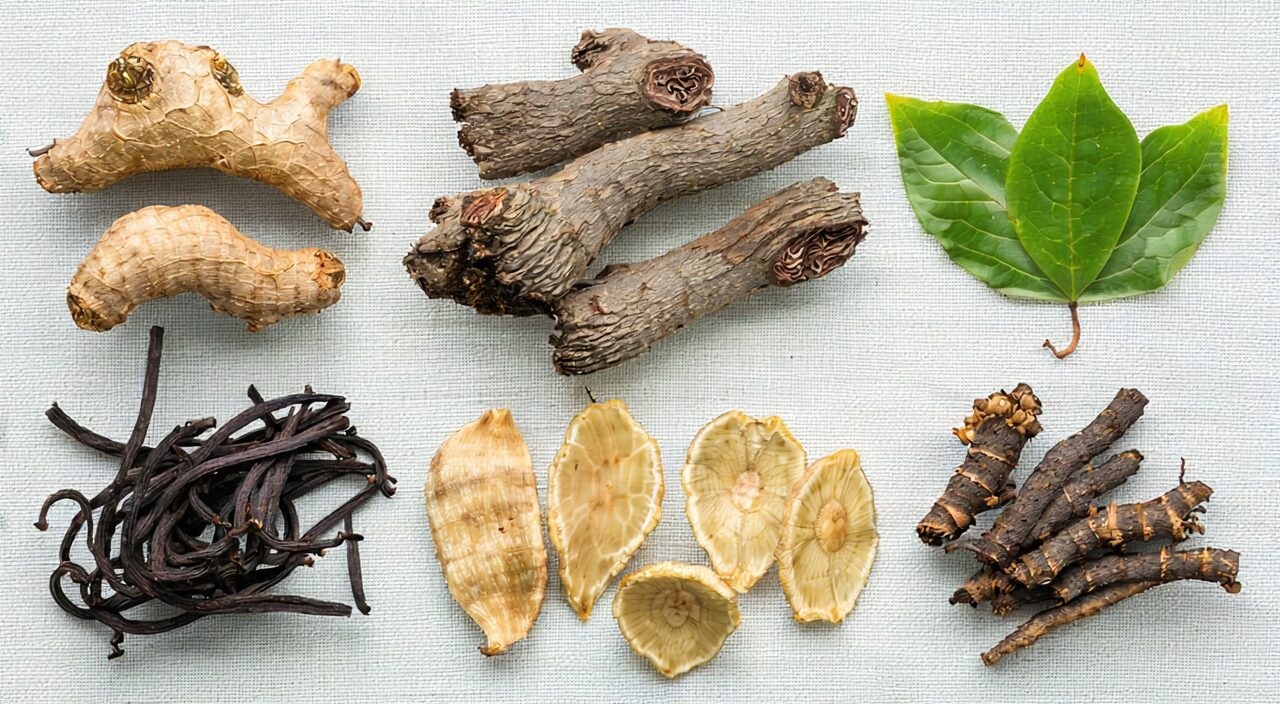 Sheng Ma combined with Gegen, Huangqi, Gancao, Chaihu and other herbs