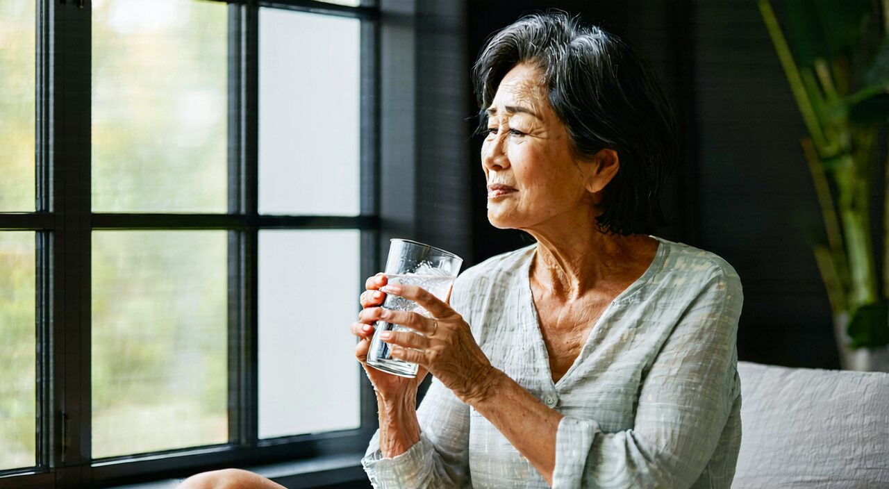 Illustration of people suitable for Yi Guan Jian with yin deficiency and liver constraint