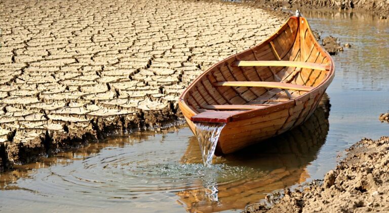 Cover image: A small boat on a parched riverbed awaiting water, symbolizing the 'increase fluids to move the boat' principle of the Zeng Ye Decoction