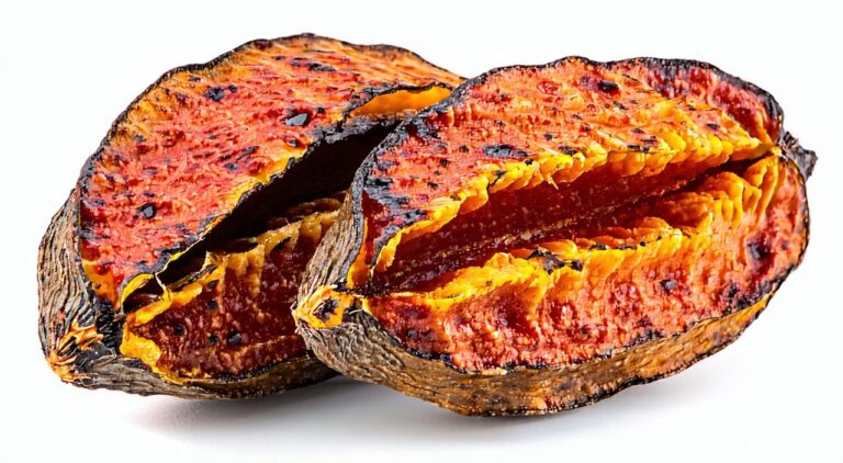Appearance of dried ripe gardenia fruit