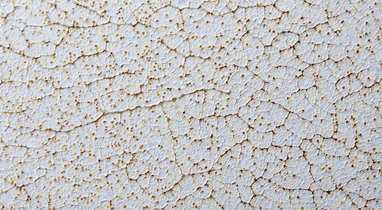 Cross-section of Bi Xie showing yellowish-brown scattered vascular bundles