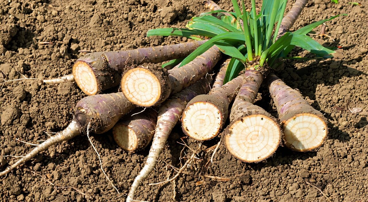 Fresh Bi Xie rhizome