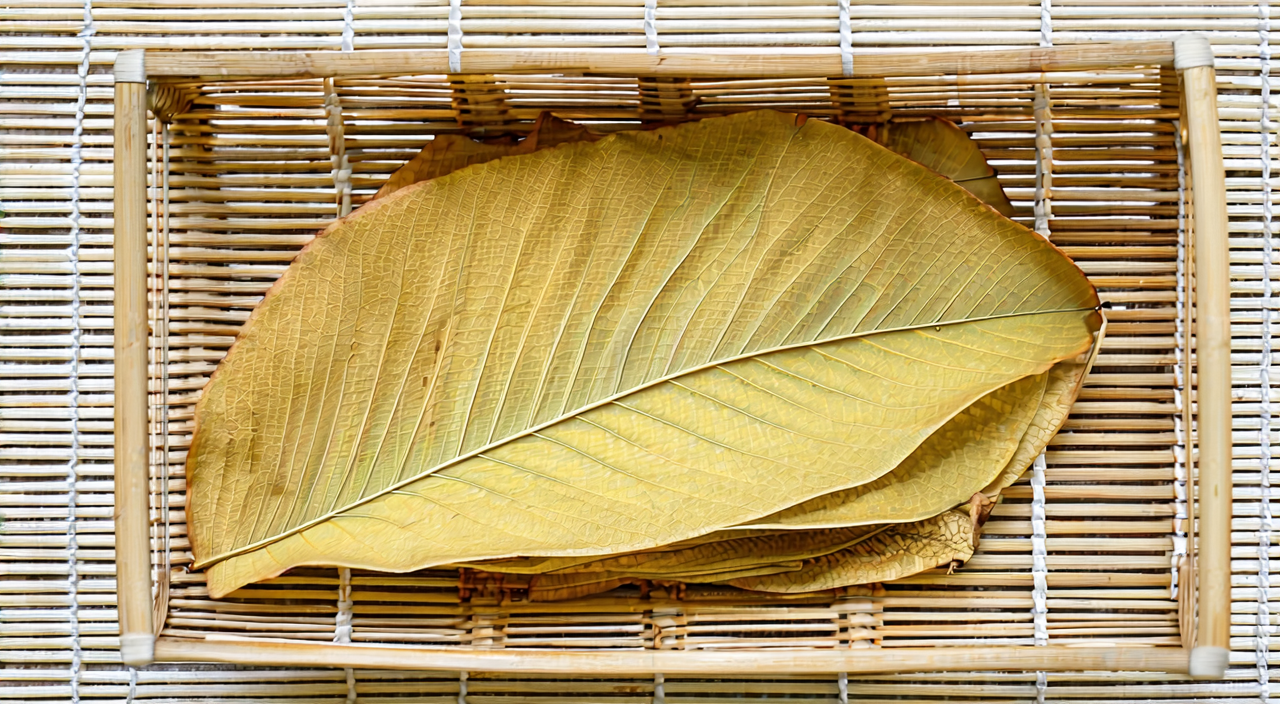 干燥侧柏叶饮片,黄绿色带叶枝梢,展现质地和形态