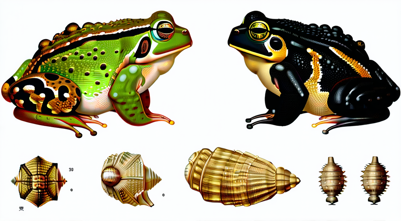 Educational illustration showing that toad venom comes from toad glandular secretions