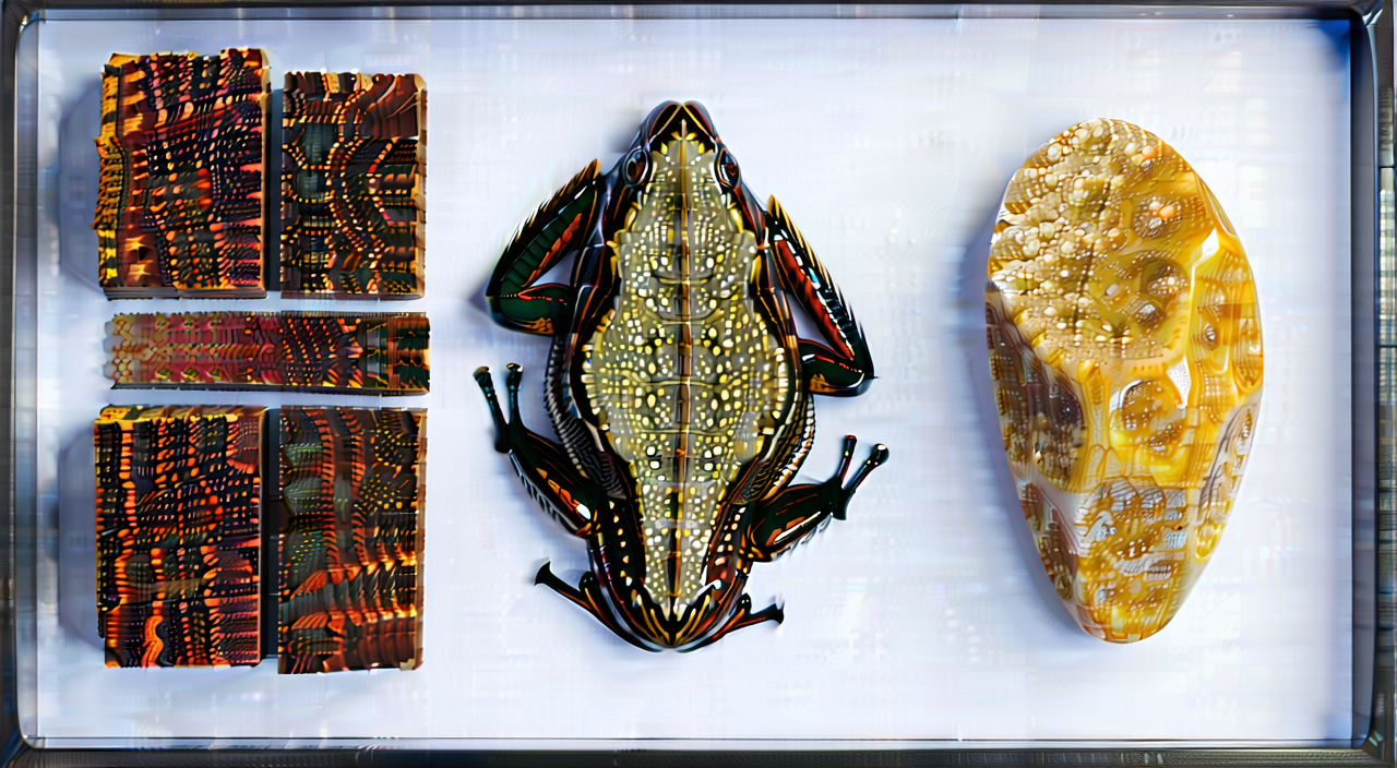 Comparison of the forms of toad venom, toad skin, and bezoar