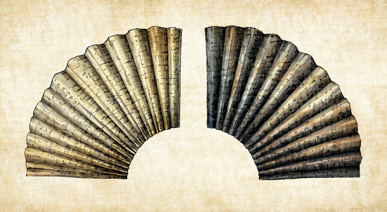 Illustration of traditional medicinal appearance of pangolin scales