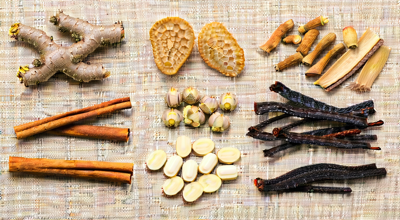 Common herbs used in Fangji-related formulas