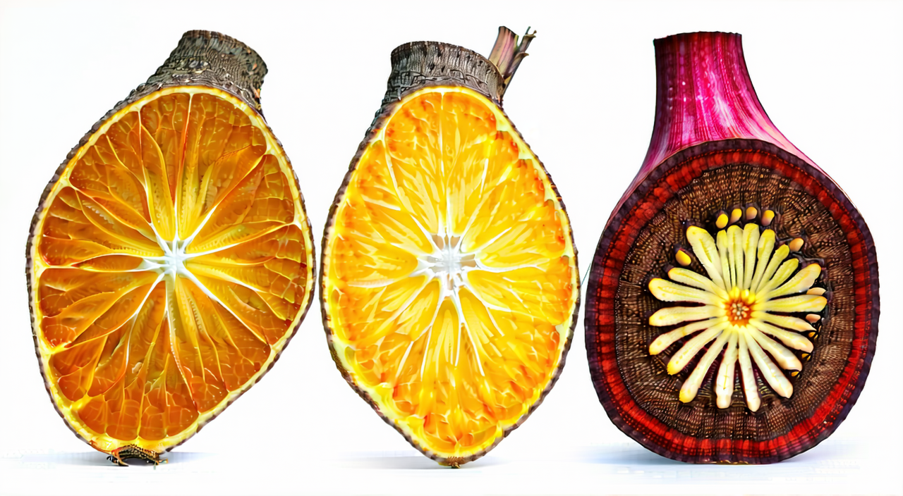 Comparison of the shapes of Huzhang, rhubarb, and He Shou Wu herbal slices