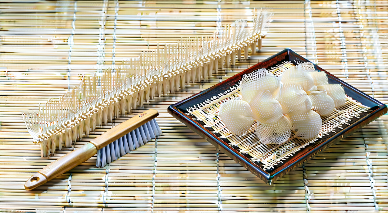 经过清理和干燥的露蜂房巢体