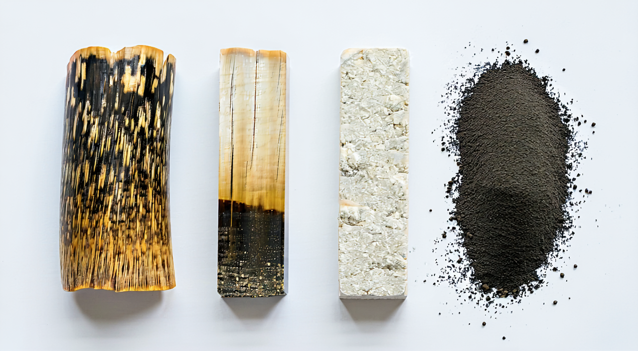 Comparison of deer antler, velvet antler, deer antler glue, and deer antler frost