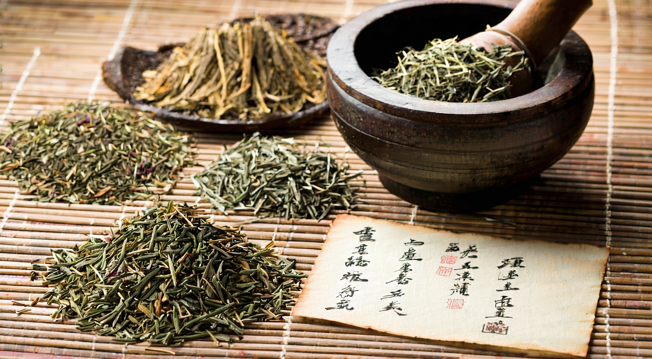 包含茜草的传统中药材组合