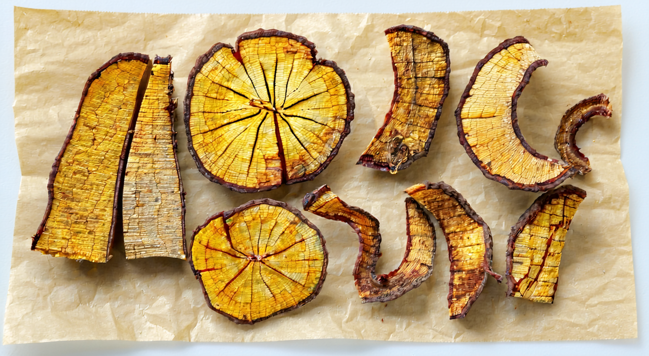 Dried Qian Nian Jian rhizome medicinal material
