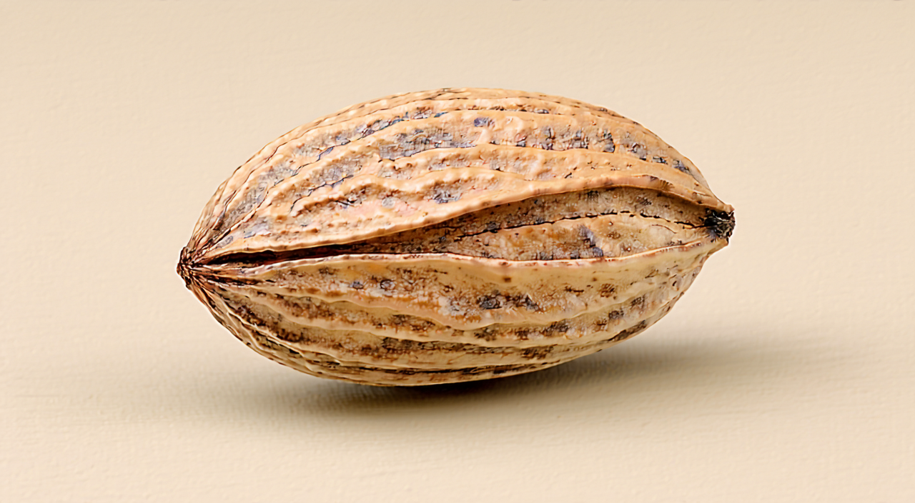 Net-like grooves on the surface of nutmeg seed