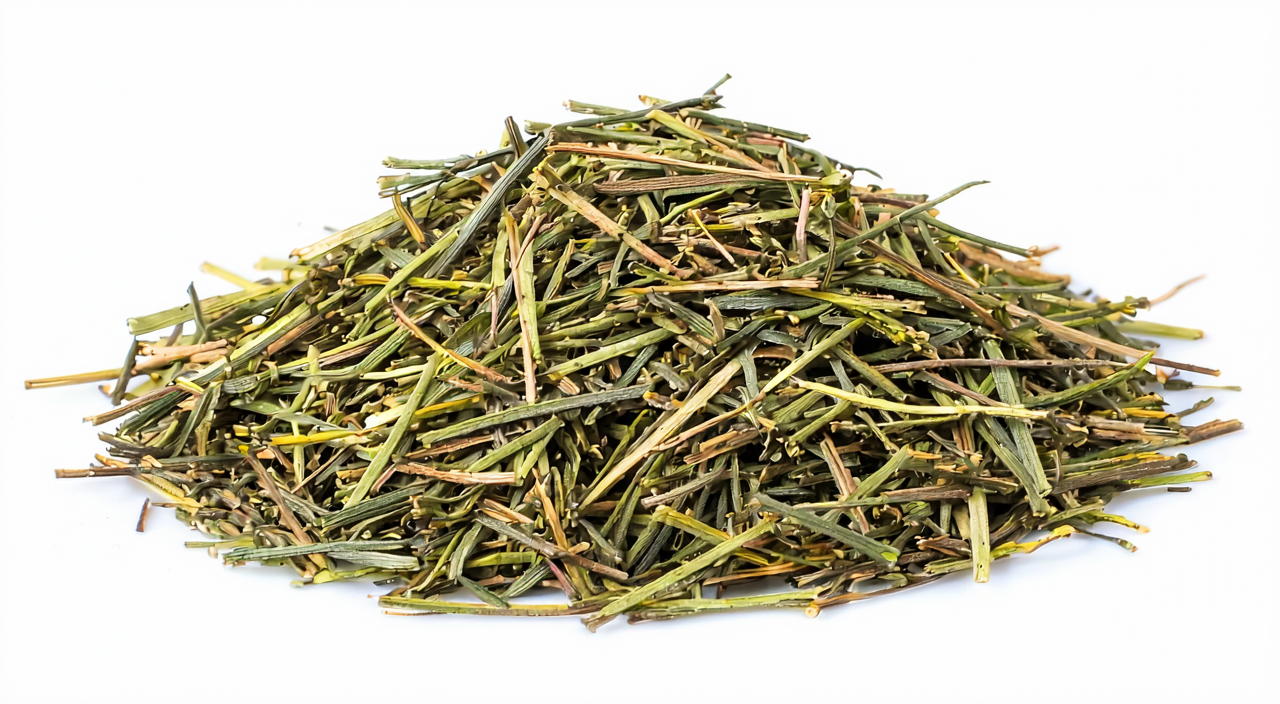 伸筋草干燥全草饮片,茎叶混合
