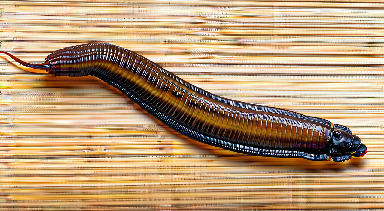 Appearance characteristics of medicinal leech
