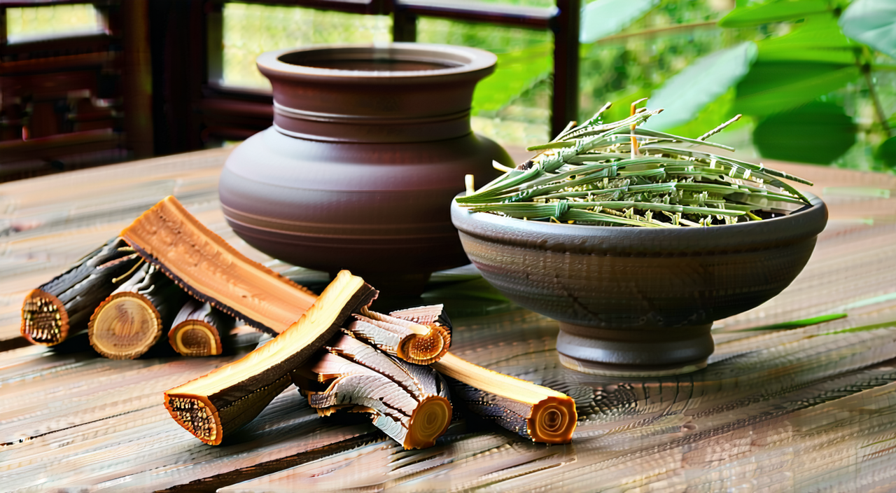 A traditional Chinese medicine setting for studying sandalwood and herbal combinations